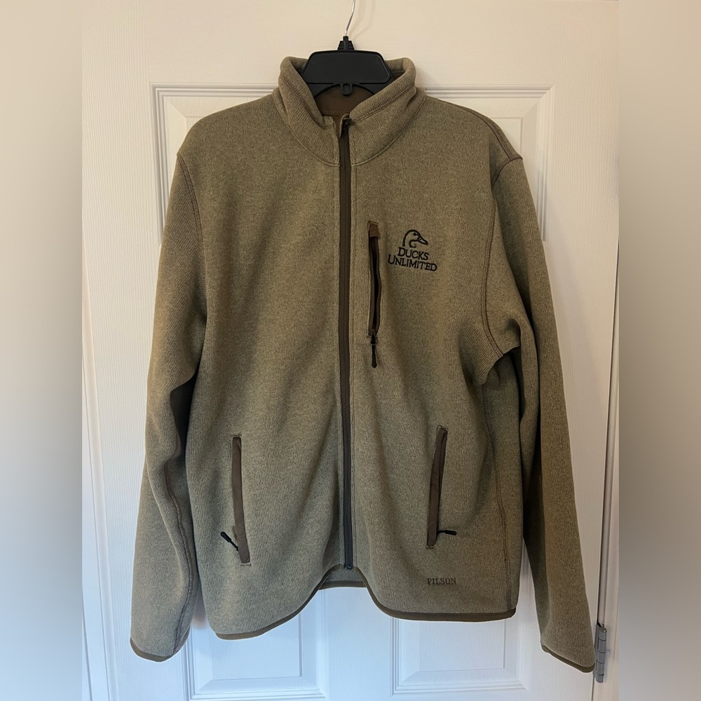 Filson x Ducks Unlimited Tan Zip Up Jacket